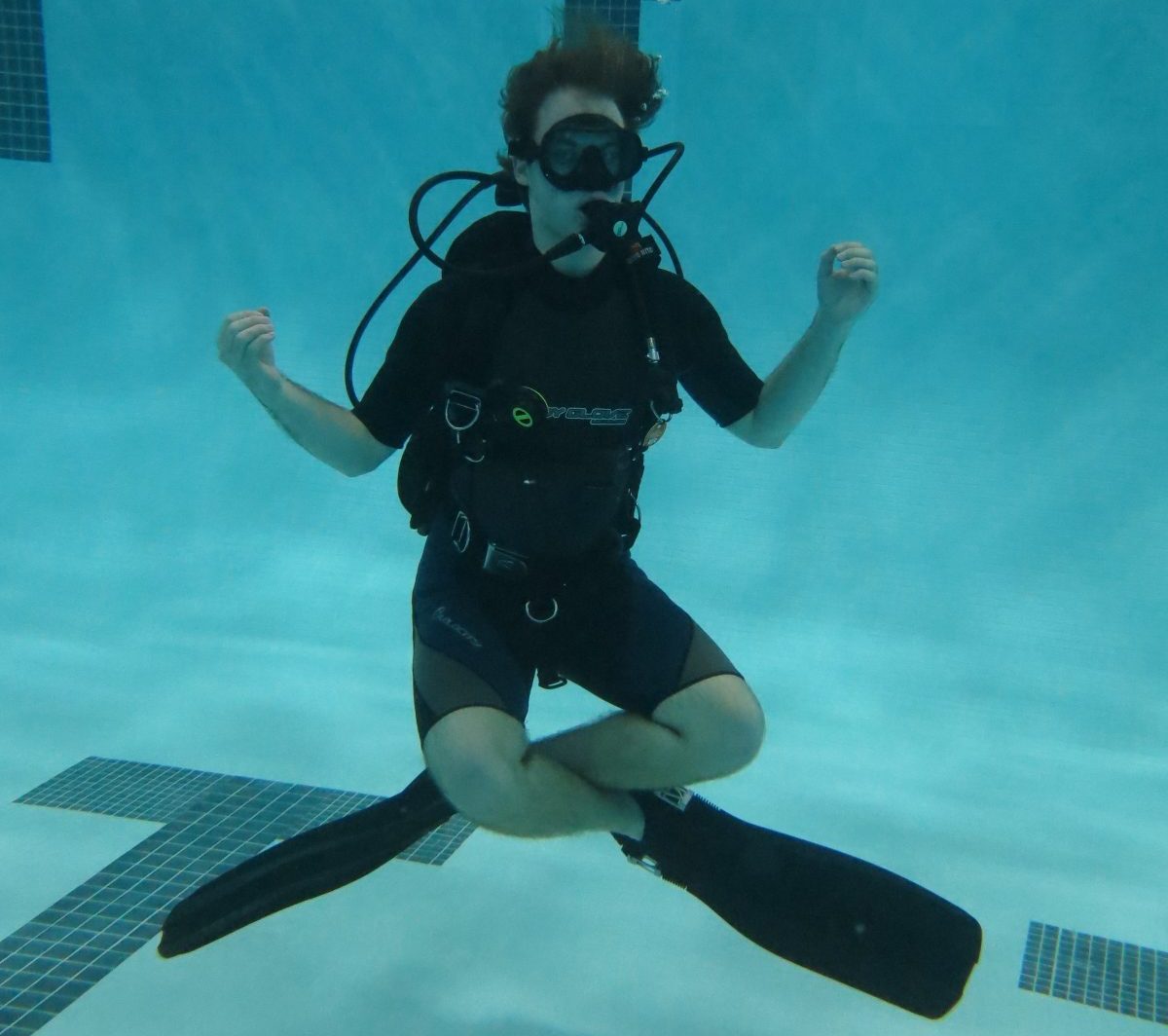Underwater Yoga on Scuba 4D Diving & Adventures